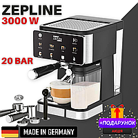 Сенсорная кофемашина Zepline с функцией холодного кофе Кофемашина 20 Bar Кофемашина 3000Вт Эспрессо-машина 2л