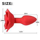 Анальний корок Rose Rotating Anal Plug, фото 8