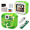 Дитячий фотоапарат з моментальним друком Dragon DR-1001 зелений, фото 2