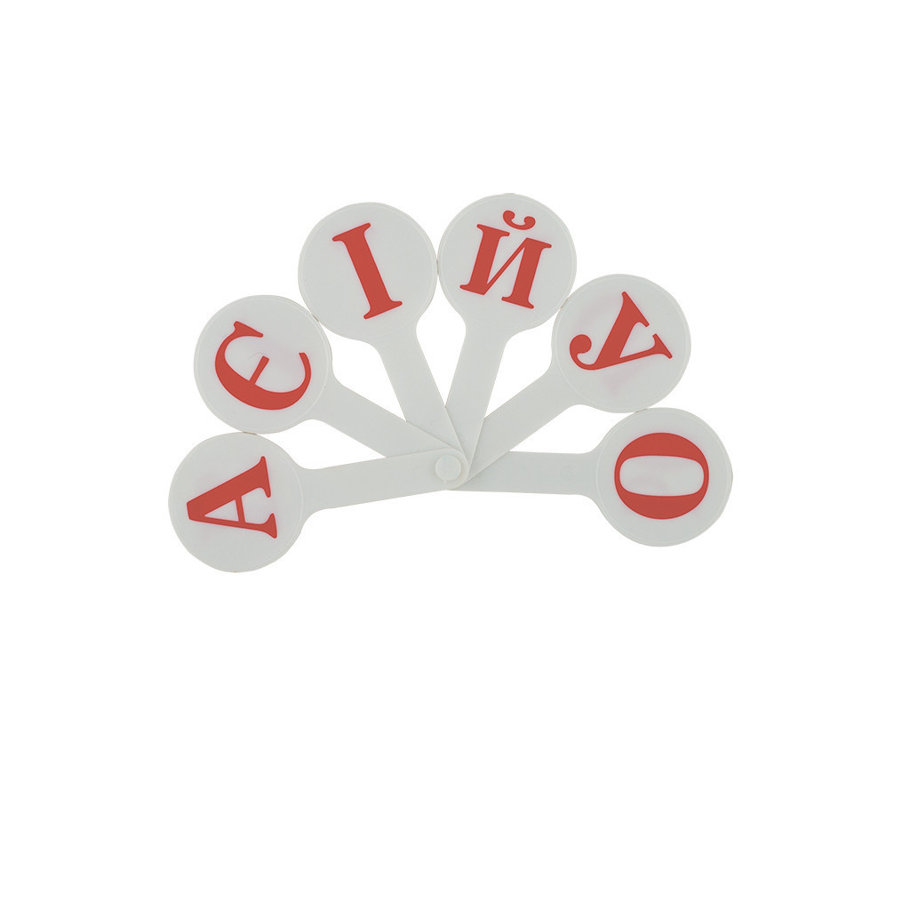 Навчальний набір ZiBi Kids line Віяло - алфавіт українських літер (ZB.4901), фото 1