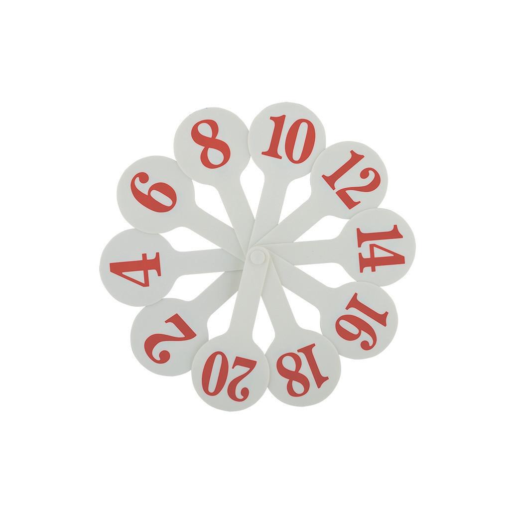 Навчальний набір ZiBi Kids line Нібр цифр (віяло) від 1 до 20 (ZB.4900), фото 1