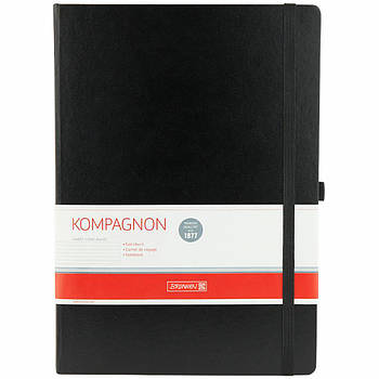 Блокнот Brunnen Компаньйон А4 в лінійку 96 аркушів Чорний (10-552 87 05)