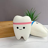 Зуб-антистрес (рожевий), 1 шт