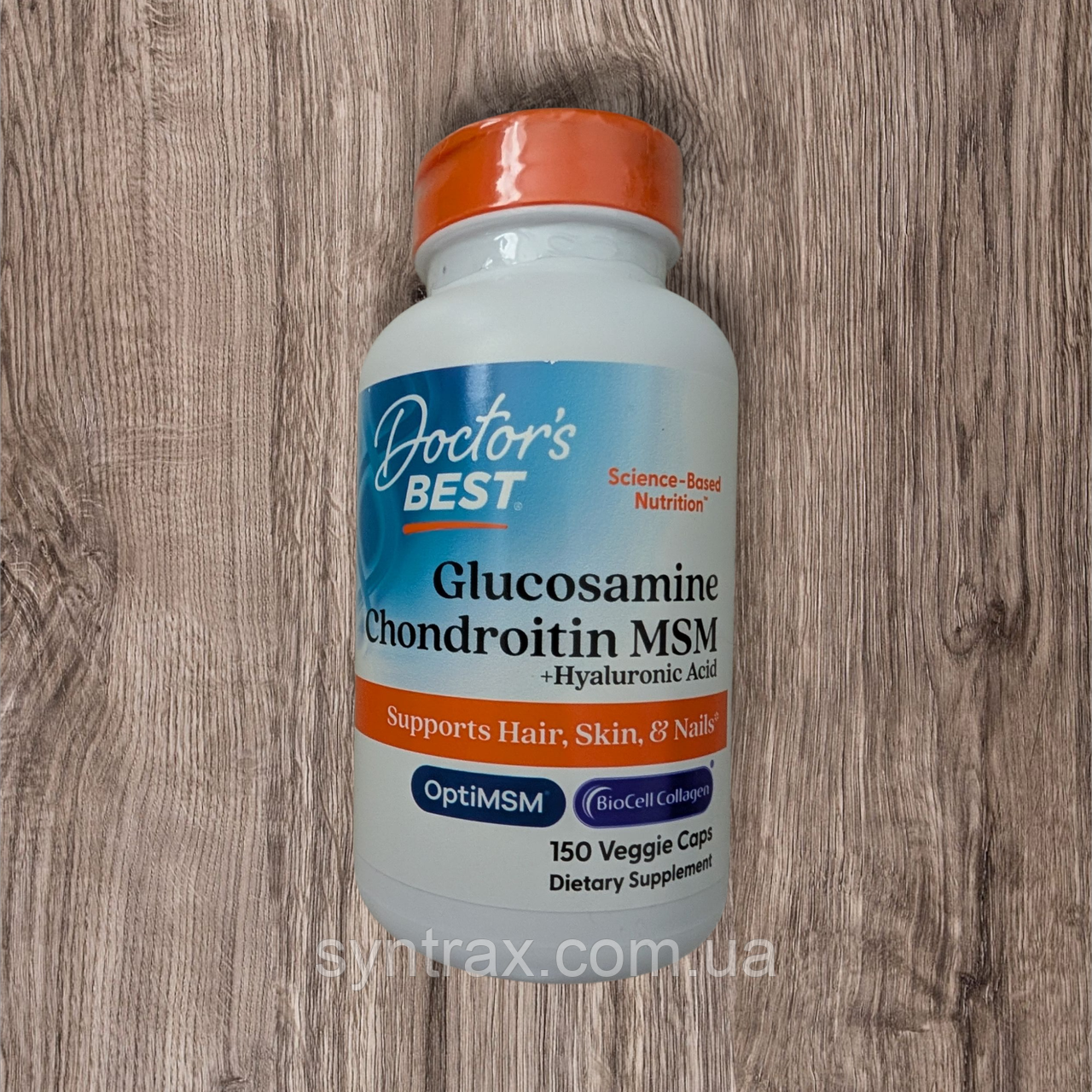 Doctor's Best Glucosamine Chondroitin MSM + Hyaluronic Acid 150 veg caps Doctors