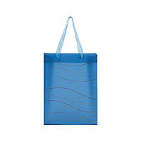 Подарунковий пакет Axent пластиковий Waves-2, 25х19 см (8503-30-A)