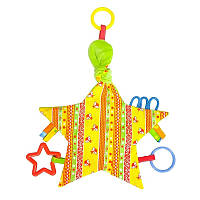 Забавка-підвіска "Зірочка з кільцями" Macik МС 030602-02(Green), World-of-Toys