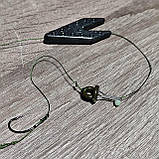 Снасть коропова Макушатник Ластівка з волосом фарбована 50г., фото 2