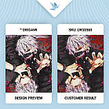 Картина за номерами Токійський гуль. Кен Канекі. Аніме 40*50 см Орігамі LW 30560 pbn-a, фото 3