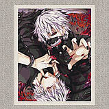 Картина за номерами Токійський гуль. Кен Канекі. Аніме 40*50 см Орігамі LW 30560 pbn-a, фото 7