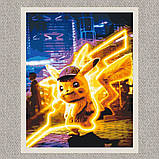 Картина за номерами Покемони: Пікачу 40*50 см Орігамі LW 30420 pbn-a, фото 7