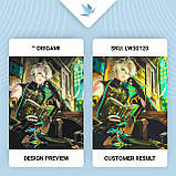 Картина за номерами Геншин імпакт: Аль-Хайтам 40*50 см Орігамі LW 30120 pbn-a, фото 3