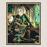 Картина за номерами Геншин імпакт: Аль-Хайтам 40*50 см Орігамі LW 30120 pbn-a, фото 6