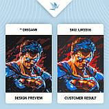 Картина за номерами Герої кіно. Супермен 40*50 см Орігамі LW 3316, фото 3