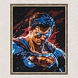 Картина за номерами Герої кіно. Супермен 40*50 см Орігамі LW 3316, фото 6