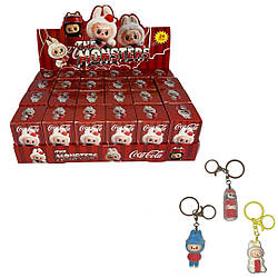 5887 Лабубу Брелок, сюрприз, Кока-Кола, 5 см,