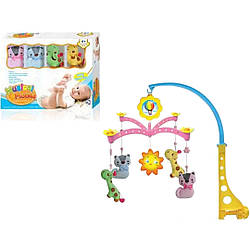 715 XQT Мобіль механічний, м'які іграшки, короб.32,5*25*7 см