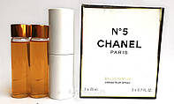 Мини парфюм Chanel № 5 (Шанель № 5) + 2 запаски, 3*20 мл.