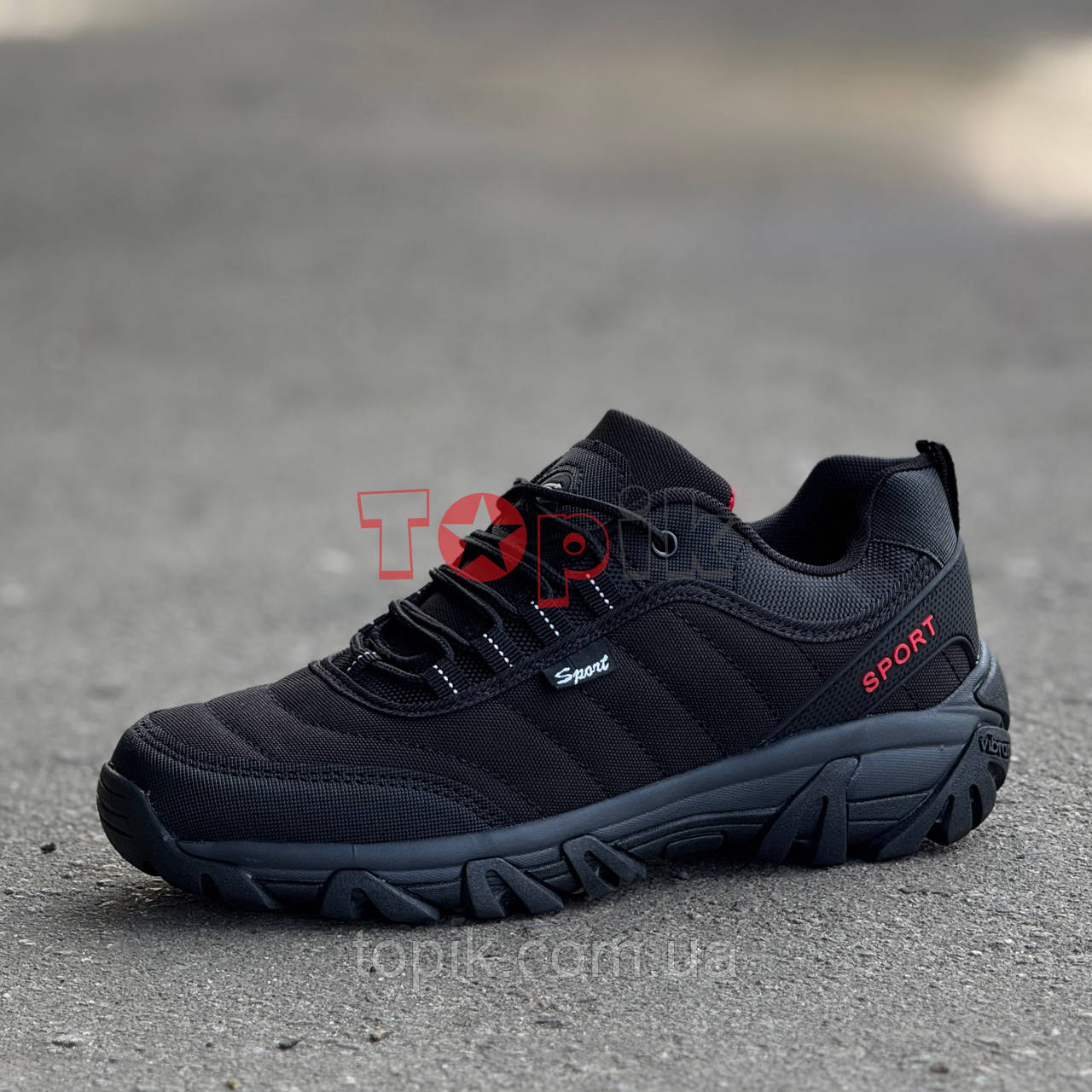 Кросівки чоловічі осінь весна чорні демісезон Кроссовки мужские осень весна черные демисезон (3592)