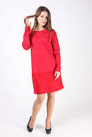 Красивое красное платье из итальянского трикотажа