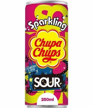 Напій Chupa Chups Полуниця з Натуральною Кислинкою 250 ml