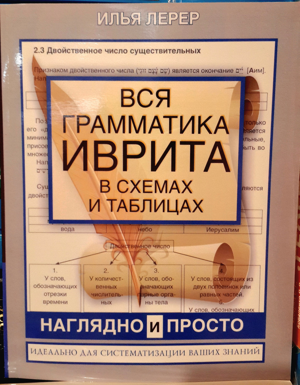 Граматика івриту в таблицях і схемах (наочний довідник)