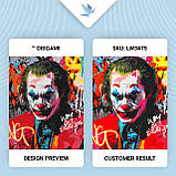 Картина за номерами Герої кіно. Джокер у піджаку 40*50 см Орігамі LW 3475, фото 3