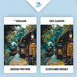 Картина за номерами В очікуванні потягу. Пейзаж 40*50 см Орігамі LW 3494, фото 3