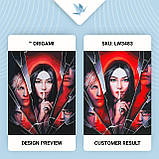 Картина за номерами Клуб романтики. Секрет небес реквієм 40*50 см Орігамі LW 3483, фото 3