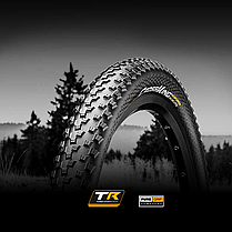 Покришка безкамерна Continental Cross King ShieldWall, 29 x 2.20, чорна, складана, skin, фото 3