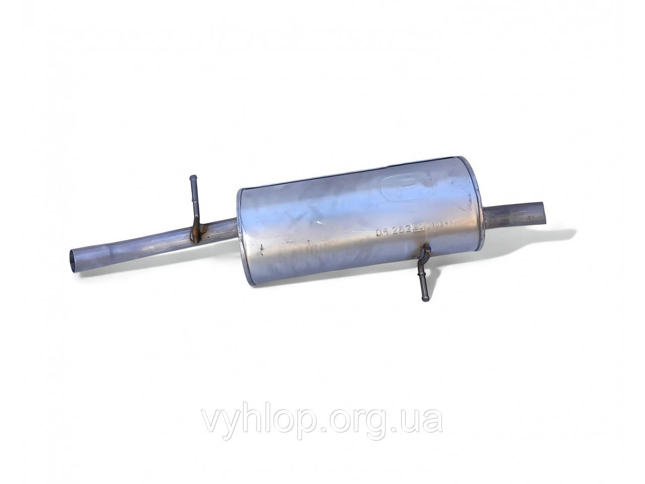 Глушник Сітроен С2 (Citroen C2) 1.4 i 16V 06- (04.262) Polmostrow алюминизированный