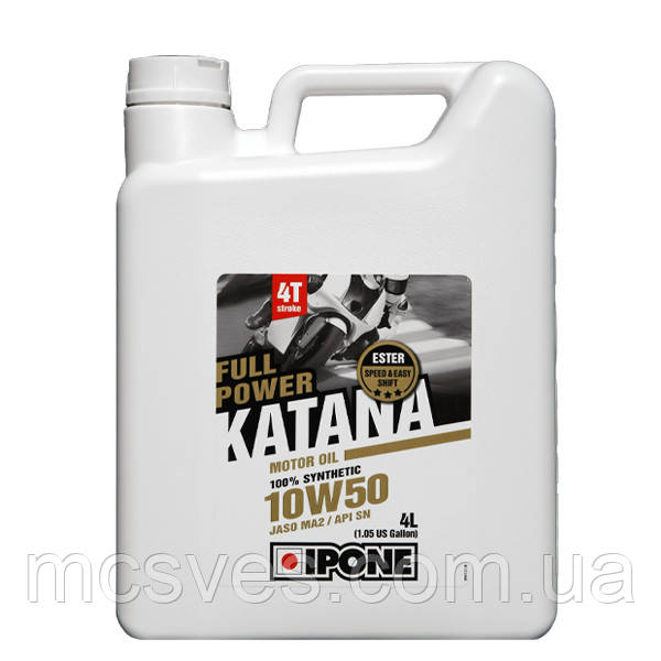 Моторне масло IPONE FULL POWER KATANA 10W-50 4л., фото 1