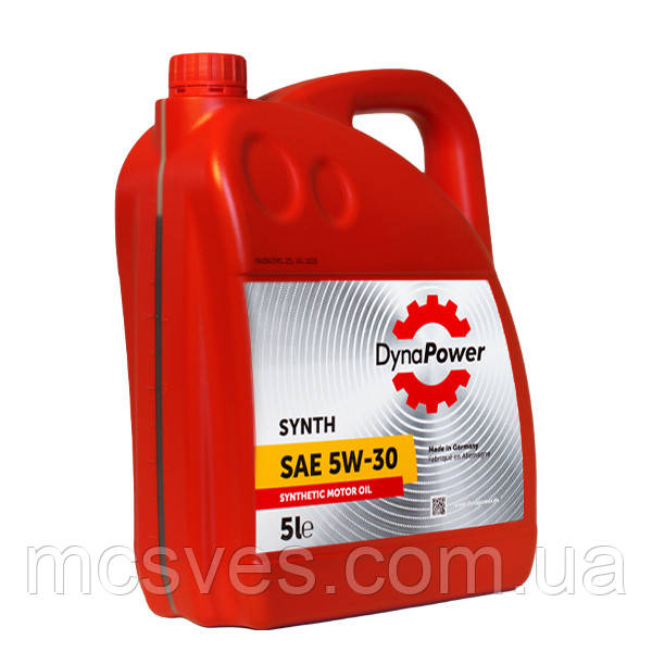 Моторне масло DynaPower Synth SAE 5W-30  5л., фото 1