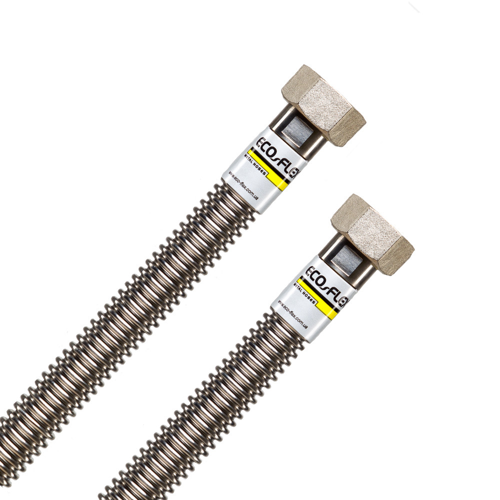 ECF Шланг ВОДА/Тепло НЖ 3/4" ВВ 030 см WH2FF030, фото 1