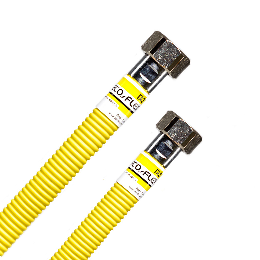 Шланг для газу СУПЕР eco-flex 1/2 ВВ 100 см GS1FF100, фото 1