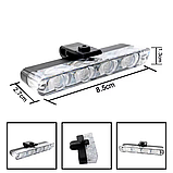 Стробоскопи в решітку радіатора авто жовтого кольору з пультом управління 12v (комплект 4-шт), фото 4