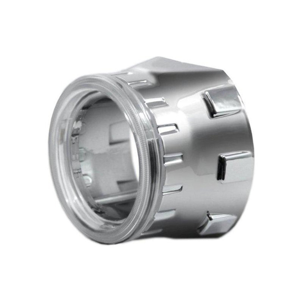 Маска для автомобільної Bi-LED лінзи | Декоративна накладка на лінзу у фару CYCLONE S-1 2.5", фото 1