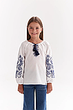 Дитяча блуза вишиванка шкільна "Барва" (104-158р), фото 5