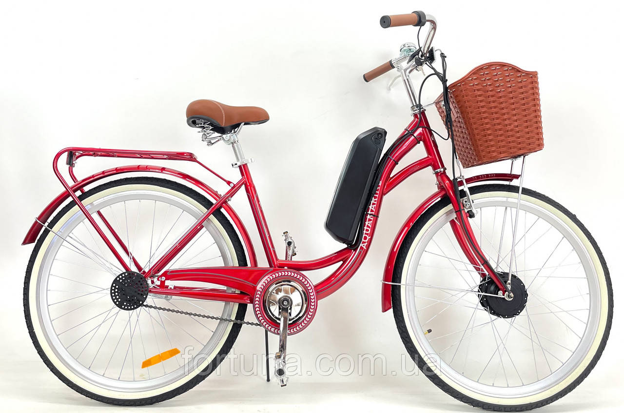 Електровелосипед Dorozhnik Akvamarin 26" (36 V 500 W, 18000 Ah) 2025 рік, фото 1