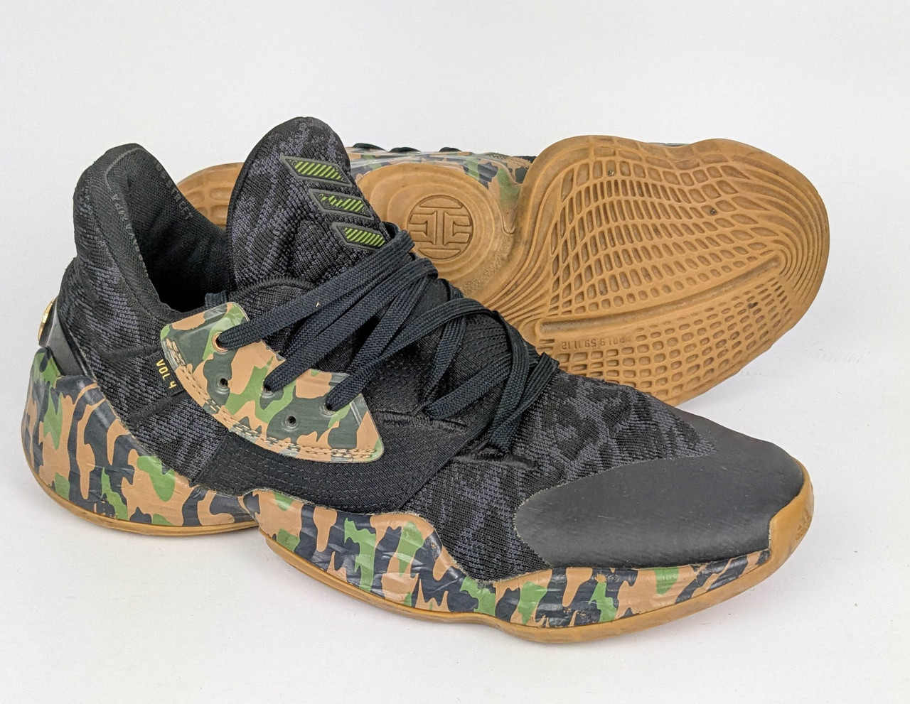 Кросівки чоловічі adidas harden vol.4 ef1259 8.5US (41р.), фото 1