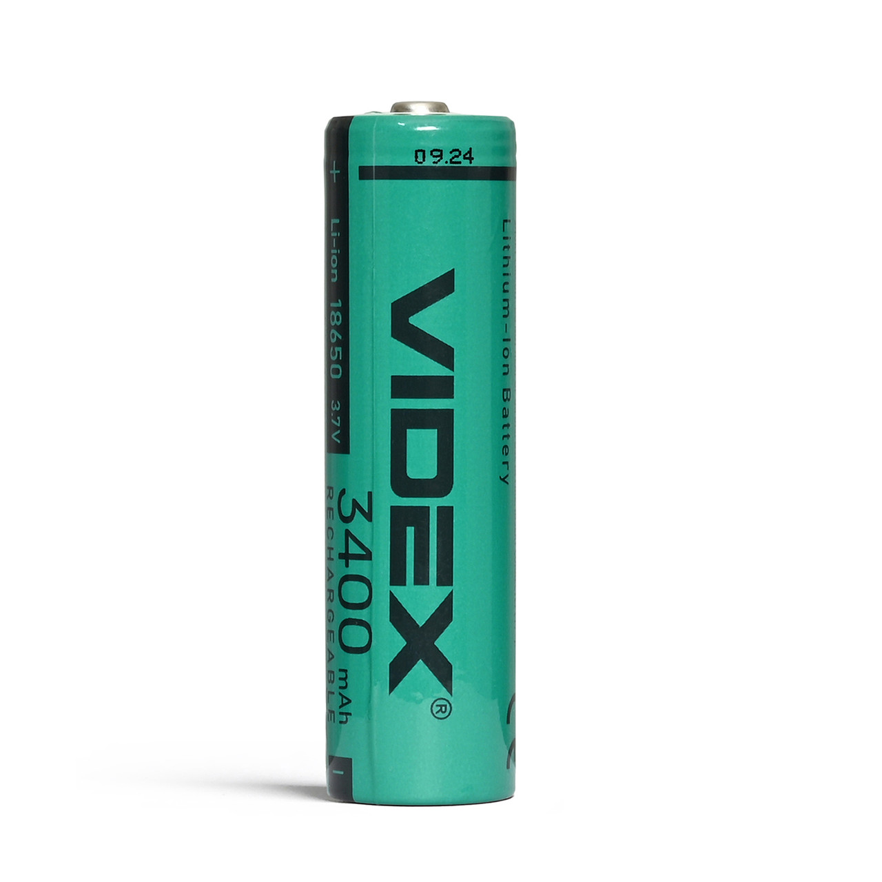 Акумулятор Videx літій-іонний 18650 (без захисту) 3400mAh bulk/1шт, фото 1