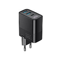 Зарядний пристрій HAVIT UCLE001 GaN 30 W 2xUSB-A+USB-C