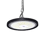 LED світильник висотний ХайБей VIDEX 100W 5000K 12000Lm 220V чорний, фото 6