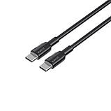 Кабель USB-C - USB-C HAVIT CB308C PD60W 3A 1м Black, фото 4