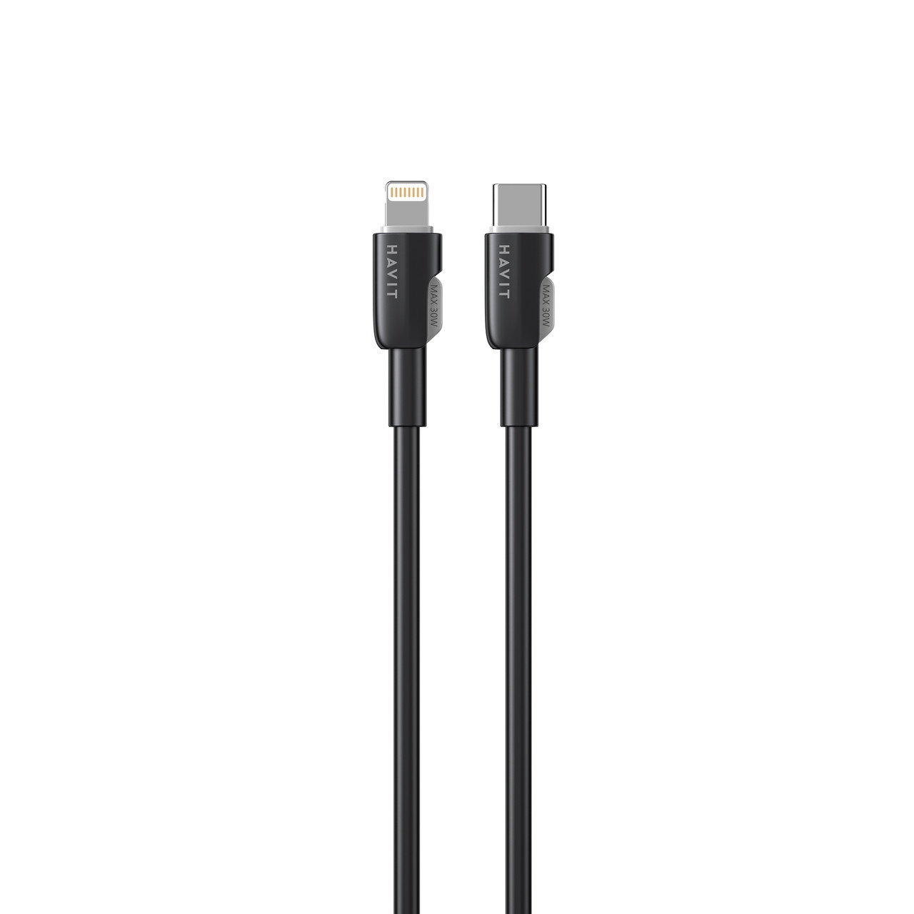 Кабель USB-C - Lightning HAVIT CB309C PD30W 1м Black, фото 1