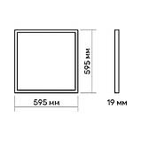 LED панель TITANUM 40W 4100K 220V PRISMATIC, фото 4