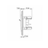 Розетка CAT6+CAT6 подвійна комп'ютерна біла VIDEX BINERA, фото 6