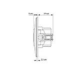 Розетка USB-A + USB-C PD20W срібний шовк VIDEX BINERA, фото 6