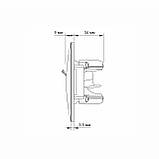 Розетка CAT6+CAT6 комп'ютерна подвійна срібний шовк VIDEX BINERA, фото 6