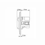 Розетка одинарна із заземленням з USB+USB-C срібний шовк VIDEX BINERA, фото 6