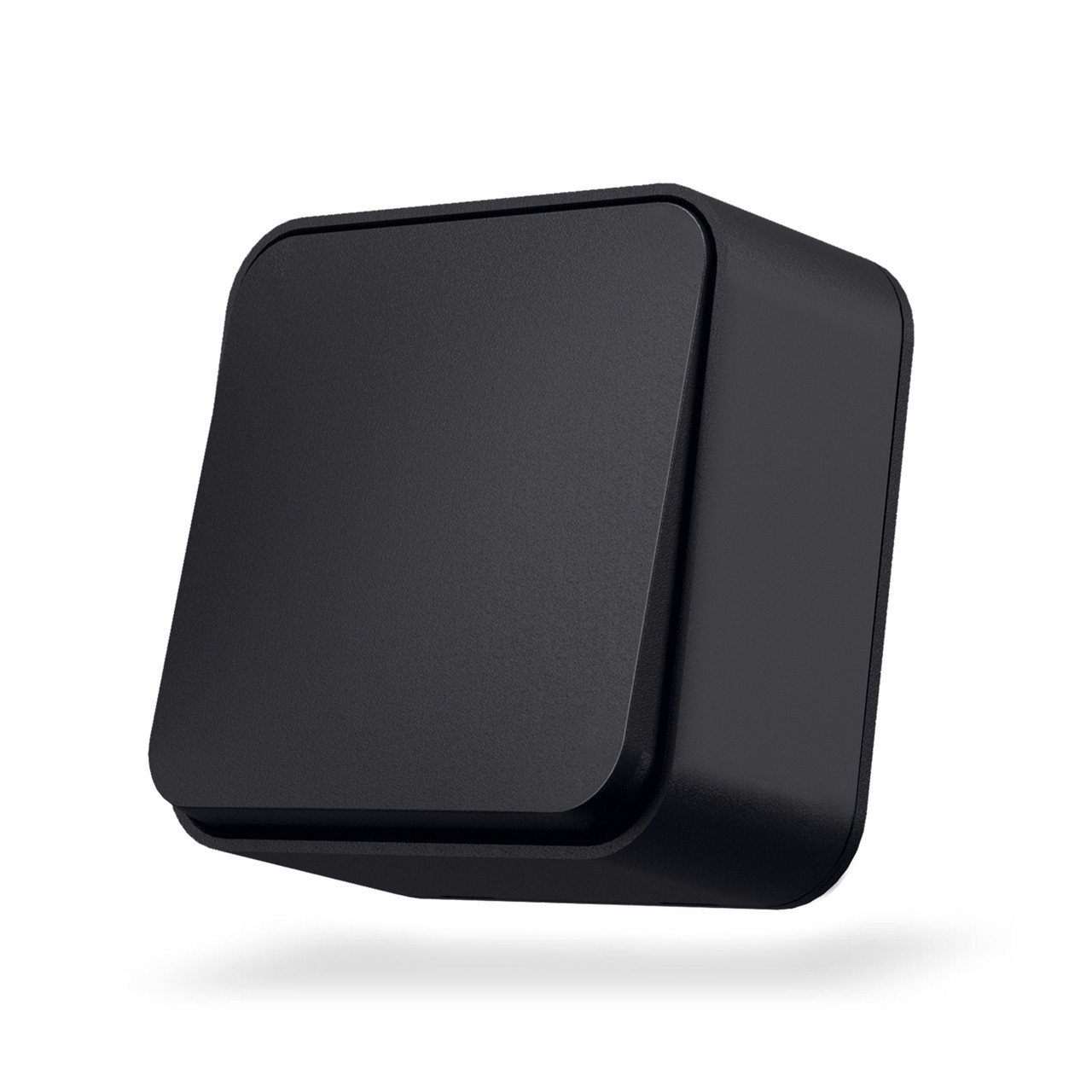 IP20 Вимикач зовнішній одноклавішний чорний графіт VIDEX BINERA, фото 1